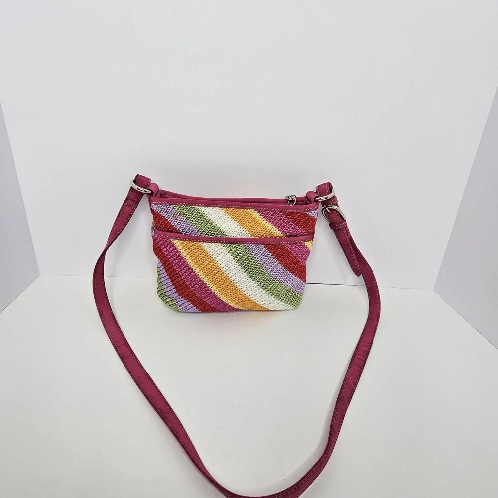 The‎ SAK Purse Crochet Crossbody Mulit Color Adjustable Strap